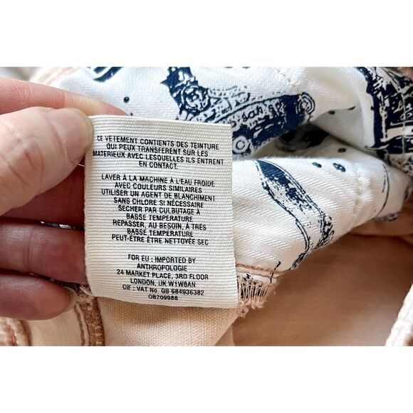 Pilcro and the Letterpress Velvet Polka Dot High-Rise Skinny Ankle Jeans, 24P - Picture 12 of 16
